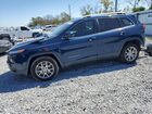 2018 Jeep Cherokee Latitude Plus Blue vin: 1C4PJLLB8JD573815