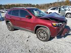 2020 Jeep Cherokee Latitude Plus Бордовый vin: 1C4PJLLBXLD577206