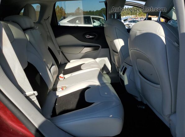 1C4PJLLBXLD577206 2020 JEEP CHEROKEE Бордовый Вид задней части салона