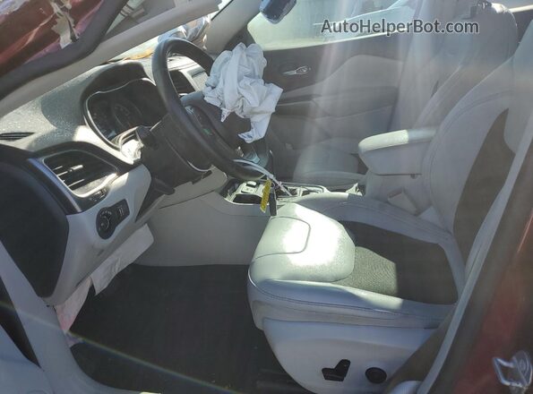 1C4PJLLBXLD577206 2020 JEEP CHEROKEE Бордовый Вид салона спереди