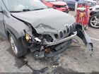 2022 Jeep Cherokee Latitude Lux Fwd Gray vin: 1C4PJLMX8ND521231