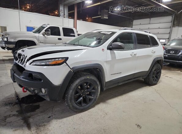 1C4PJMBS7GW236783 2016 JEEP CHEROKEE Белый Передняя левая четверть