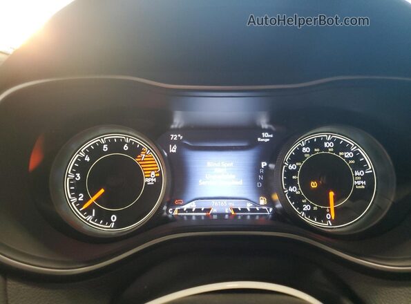 1C4PJMBX0MD203174 2021 JEEP CHEROKEE Blue ხელსაწყოთა პანელის ხედი