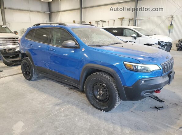 1C4PJMBX0MD203174 2021 JEEP CHEROKEE Blue წინა მარჯვენა