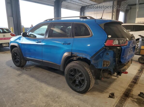 1C4PJMBX0MD203174 2021 JEEP CHEROKEE Blue უკანა მარცხენა