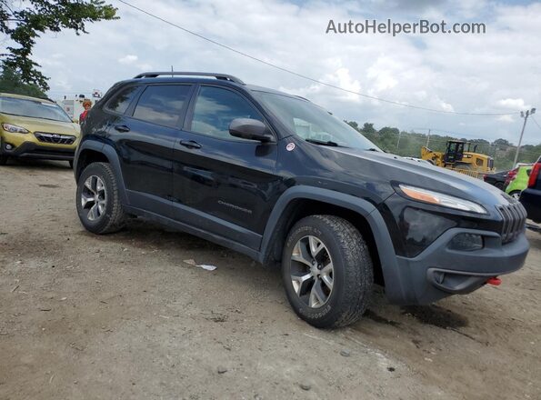 1C4PJMBX3JD508941 2018 JEEP CHEROKEE Черный Передняя правая четверть