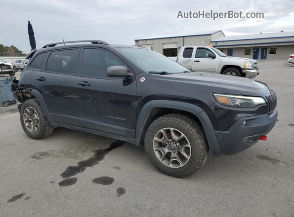 1C4PJMBX6LD611757 2020 JEEP CHEROKEE Черный Передняя правая четверть