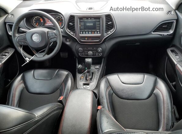 1C4PJMBX6LD611757 2020 JEEP CHEROKEE Черный Вид панели приборов