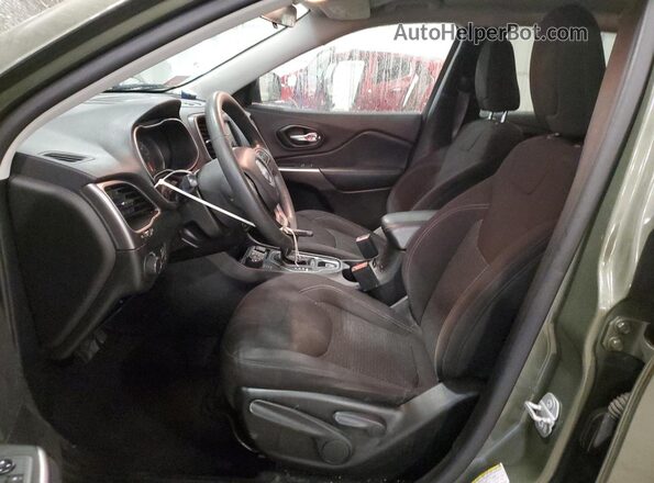 1C4PJMCB1LD652333 2020 JEEP CHEROKEE Зеленый Вид салона спереди