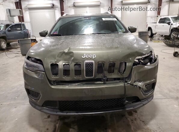 1C4PJMCB1LD652333 2020 JEEP CHEROKEE Зеленый Вид спереди