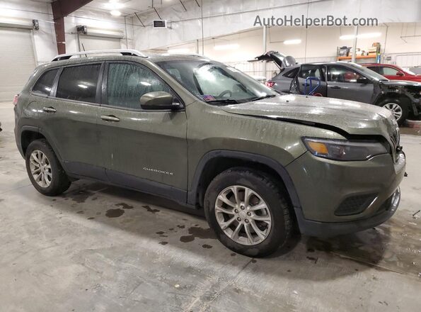 1C4PJMCB1LD652333 2020 JEEP CHEROKEE Зеленый Передняя правая четверть