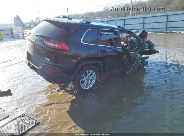 1C4PJMCS2HW620874 2017 JEEP CHEROKEE Черный Задняя правая четверть
