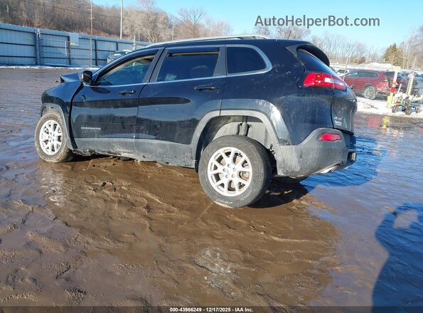 1C4PJMCS2HW620874 2017 JEEP CHEROKEE Черный Задняя левая четверть