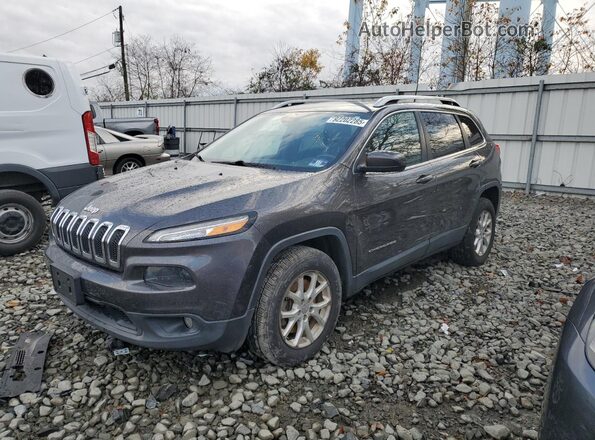 1C4PJMCS5HW556040 2017 JEEP CHEROKEE Black Przód lewy