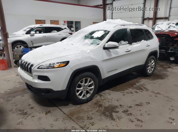 1C4PJMCS6HW633238 2017 JEEP CHEROKEE White წინა მარცხენა ხედი სამი მეოთხედიდან