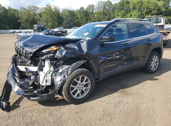 1C4PJMCS7GW326840 2016 JEEP CHEROKEE Черный Передняя левая четверть