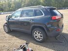 2016 Jeep Cherokee Latitude Черный vin: 1C4PJMCS7GW326840