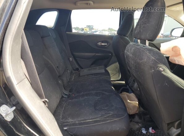 1C4PJMCS7GW326840 2016 JEEP CHEROKEE Черный Вид задних сидений