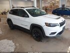 2022 Jeep Cherokee X 4x4 White vin: 1C4PJMCX2ND540882