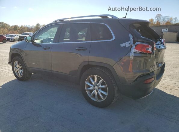 1C4PJMDBXHW625593 2017 JEEP CHEROKEE Угольный Задняя левая четверть