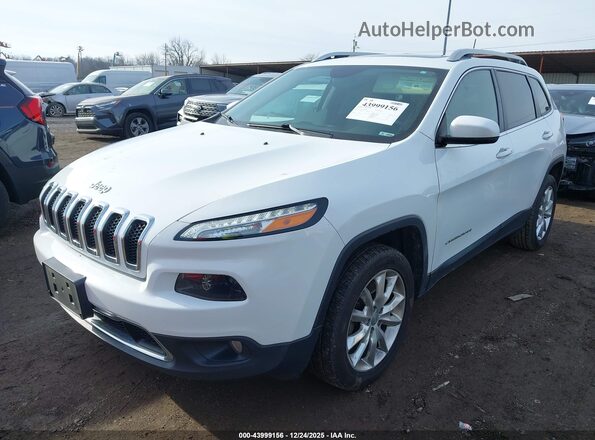 1C4PJMDS3HW545505 2017 JEEP CHEROKEE White Przód lewy