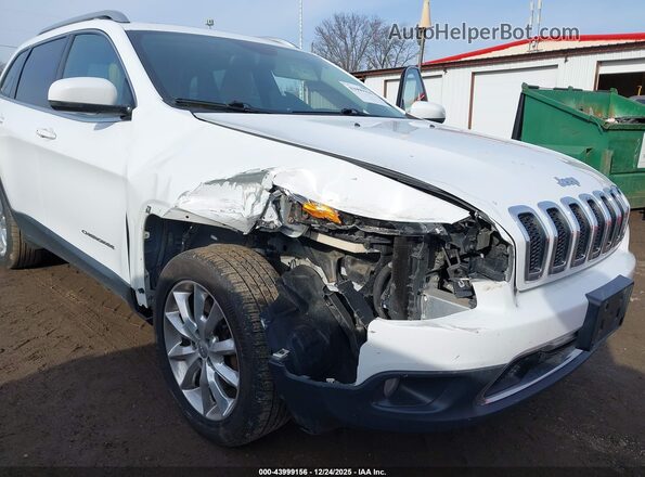 1C4PJMDS3HW545505 2017 JEEP CHEROKEE White Widok z przodu