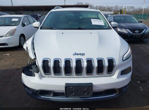1C4PJMDS3HW545505 2017 JEEP CHEROKEE White Widok zestawu wskaźników