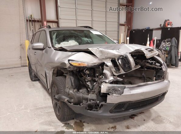 1C4PJMDS8HW620568 2017 JEEP CHEROKEE Серебряный Вид спереди