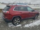 2020 Jeep Cherokee Limited Красный vin: 1C4PJMDX3LD616878