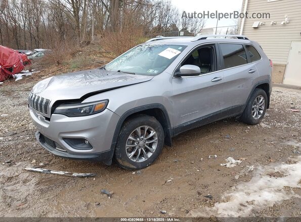 1C4PJMLB1LD560106 2020 JEEP CHEROKEE Серебряный Передняя левая четверть