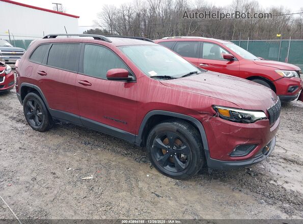 1C4PJMLB2KD425179 2019 JEEP CHEROKEE Maroon Przód prawy