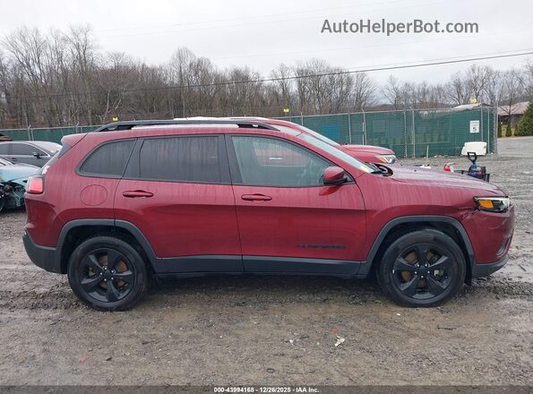1C4PJMLB2KD425179 2019 JEEP CHEROKEE Maroon Widok wnętrza z tyłu