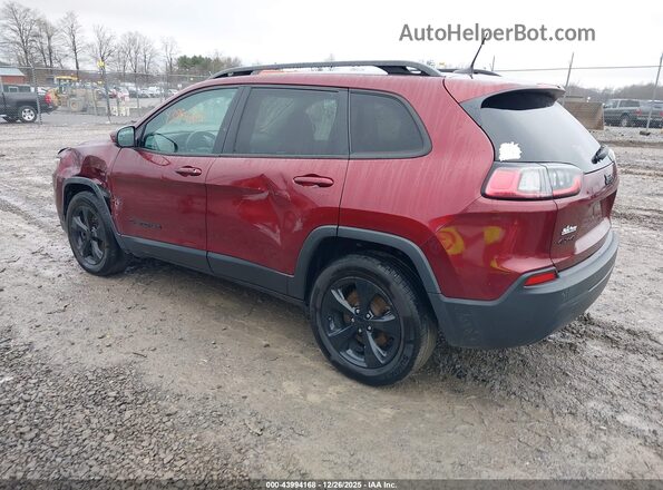 1C4PJMLB2KD425179 2019 JEEP CHEROKEE Maroon Tył lewy