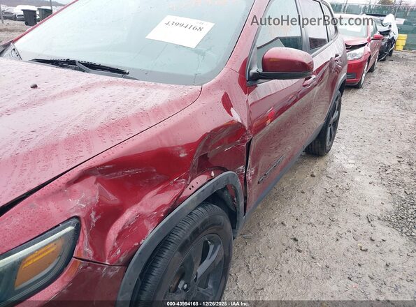 1C4PJMLB2KD425179 2019 JEEP CHEROKEE Maroon Widok z przodu