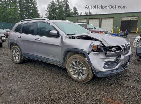 1C4PJMLB2LD551897 2020 JEEP CHEROKEE Серебряный Передняя правая четверть