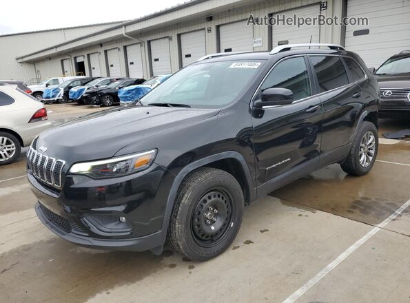 1C4PJMLB4LD636174 2020 JEEP CHEROKEE Черный Передняя левая четверть