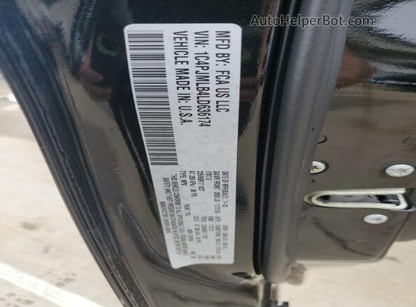 1C4PJMLB4LD636174 2020 JEEP CHEROKEE Черный Вид подкапотного пространства