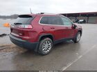 2021 Jeep Cherokee Latitude Plus 4x4 Maroon vin: 1C4PJMLB6MD216448