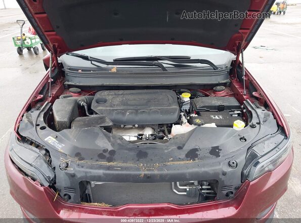 1C4PJMLB6MD216448 2021 JEEP CHEROKEE Maroon უკანა ხედი