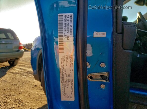 1C4PJMMB0PD114503 2023 JEEP CHEROKEE Синий Панорамный вид салона 360°