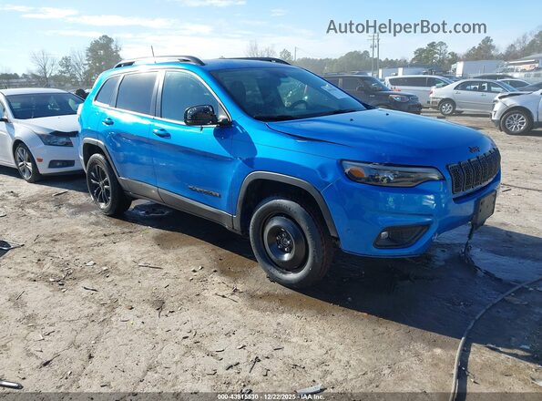 1C4PJMMB2PD106869 2023 JEEP CHEROKEE Blue Передня права чверть