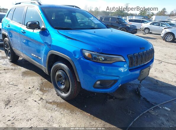 1C4PJMMB2PD106869 2023 JEEP CHEROKEE Blue Вид спереду