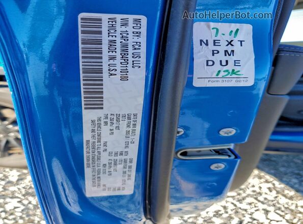 1C4PJMMB4PD110180 2023 JEEP CHEROKEE Blue Widok wnętrza 360 stopni
