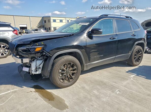 1C4PJMMB7PD109119 2023 JEEP CHEROKEE Black Առջևի ձախ երեք քառորդ տեսարան