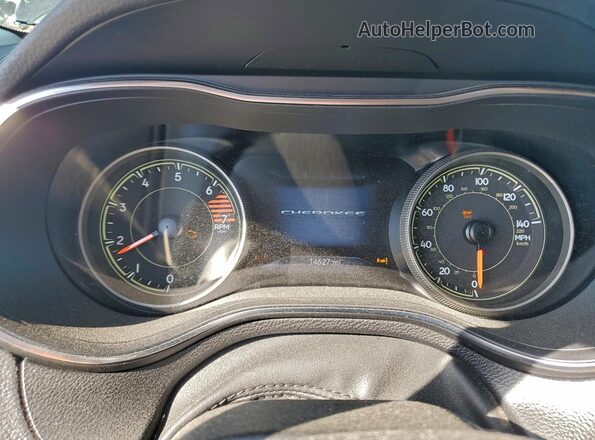 1C4PJMMB7PD109119 2023 JEEP CHEROKEE Black Սարքավորումների վահանակի տեսք