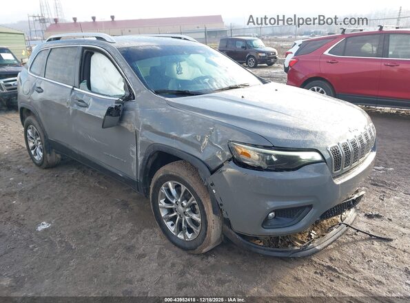 1C4PJMMX0MD213412 2021 JEEP CHEROKEE Серый Передняя правая четверть