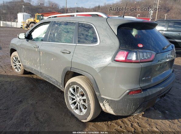 1C4PJMMX0MD213412 2021 JEEP CHEROKEE Серый Задняя левая четверть