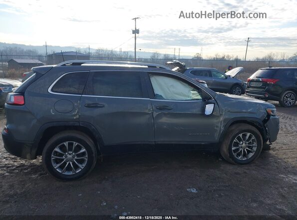 1C4PJMMX0MD213412 2021 JEEP CHEROKEE Серый Вид задней части салона