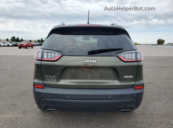 1C4PJMMX1MD222412 2021 JEEP CHEROKEE Зеленый Вид сзади