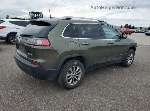 1C4PJMMX1MD222412 2021 JEEP CHEROKEE Зеленый Задняя правая четверть